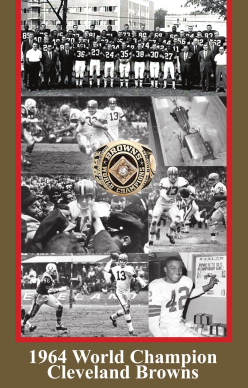 1964 NFL World Champions Cleveland Browns