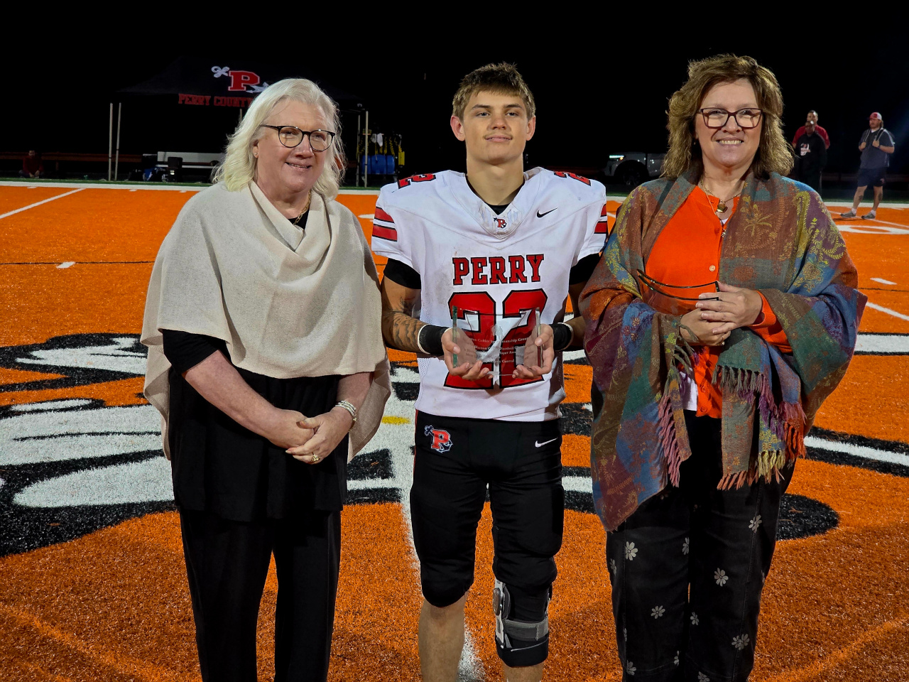 Perry County Central MVP Keagon Cecil
