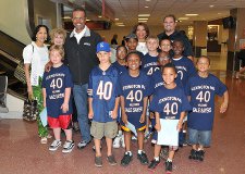 Gale Sayers and PALS kids Gale Sayers and PALS kids